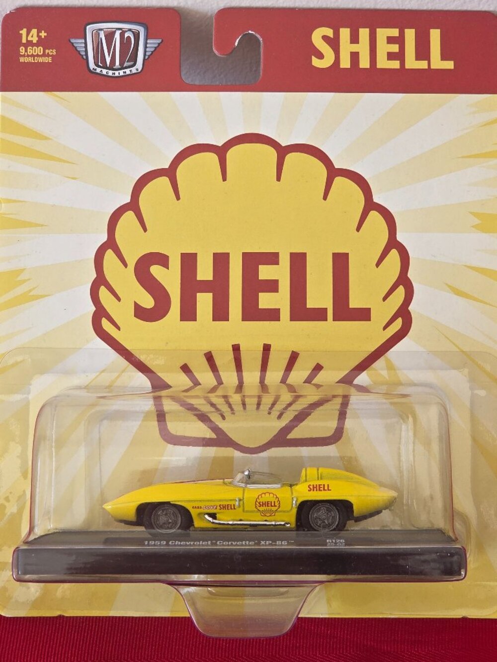 2025 M2 MACHINES, 1959 CHEVROLET CORVETTE, XP-86, MINT IN THE PACKAGE!!!